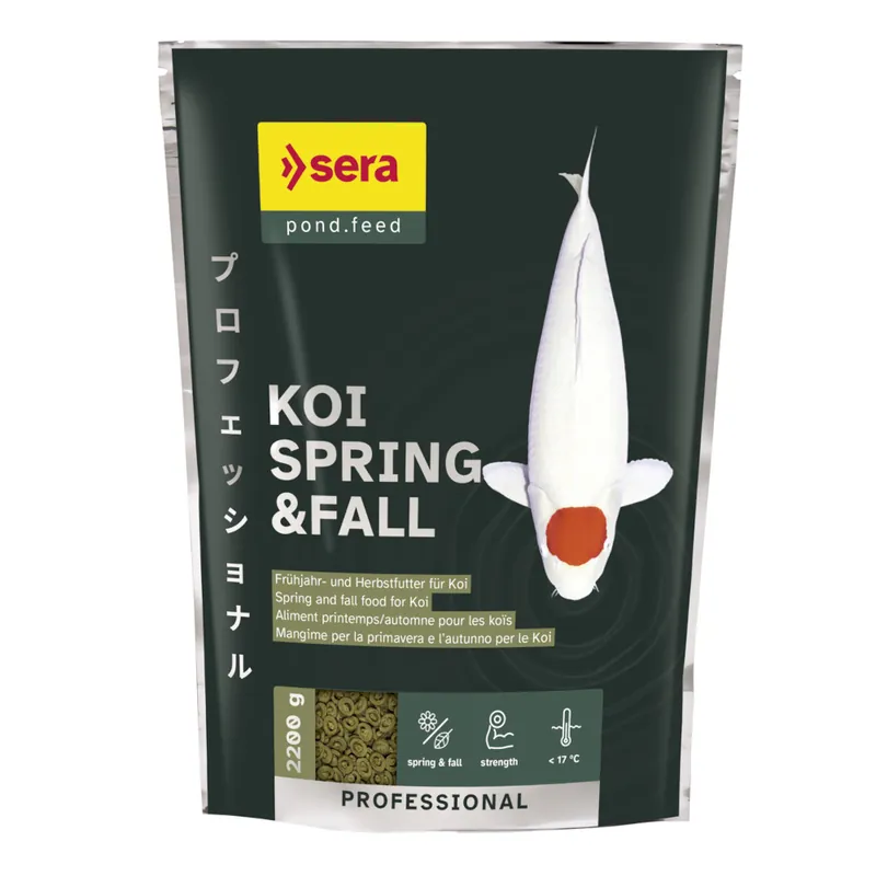 sera KOI Professional Spring & Fall 2,2 kg (Frühjahr-Herbstfutter) Versand Am Gleichen Tag